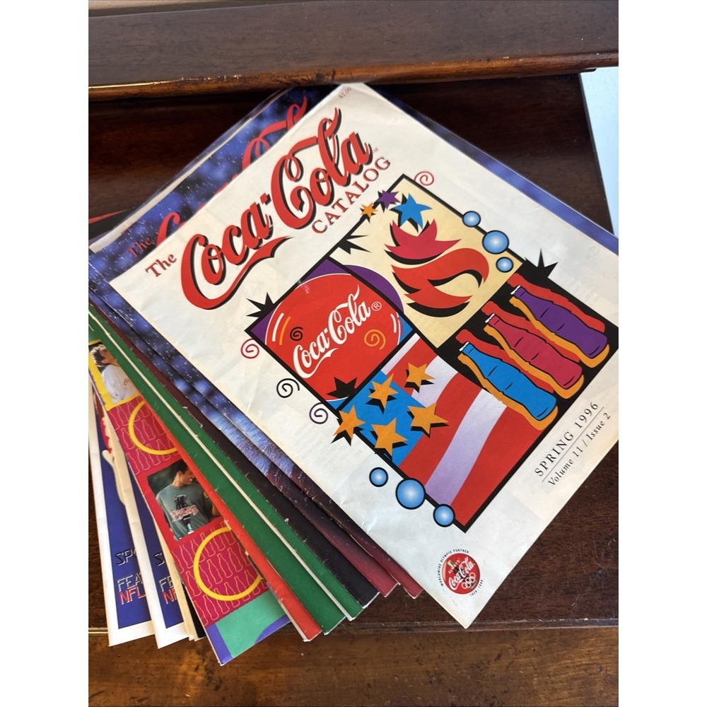 20 Pc. Vintage Coca-Cola Collector's Catalog And Sports Lot